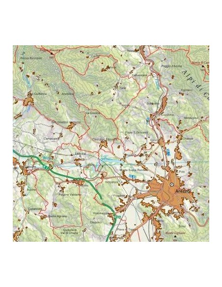 Mappa stradale con comuni d'Italia scala 1:200.000 pdf