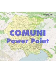 Mappa dei comuni del Friuli Venezia Giulia ppt