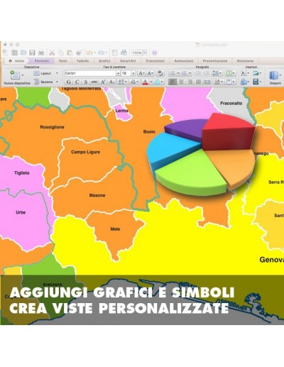 Mappa dei comuni della Liguria ppt