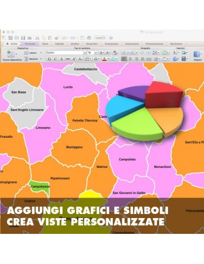 Mappa dei comuni del Molise ppt