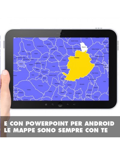 Mappa dei comuni del Piemonte ppt