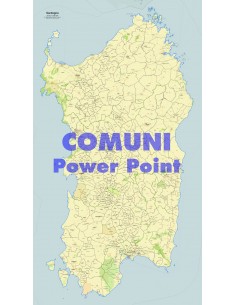 Mappa dei comuni della Sardegna ppt