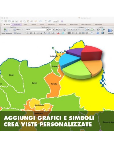 Mappa dei comuni della Sicilia ppt