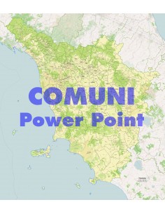 Mappa dei comuni della Toscana ppt