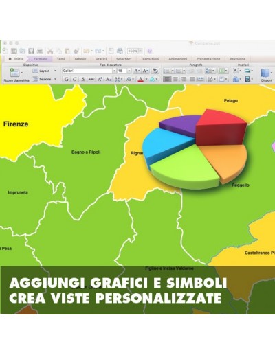 Mappa dei comuni della Toscana ppt