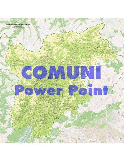 Mappa dei comuni del Trentino Alto Adige ppt