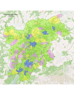 Mappa dei comuni del Trentino Alto Adige ppt 2