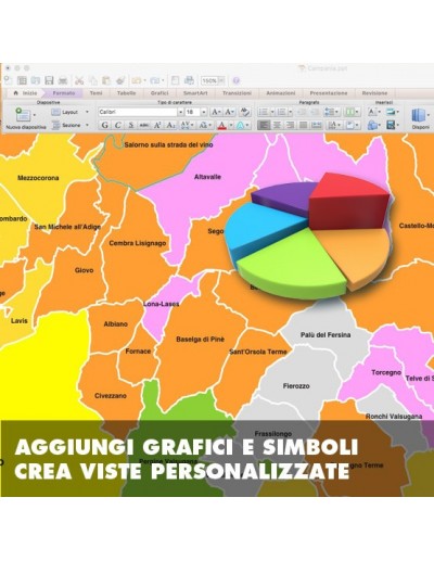 Mappa dei comuni del Trentino Alto Adige ppt