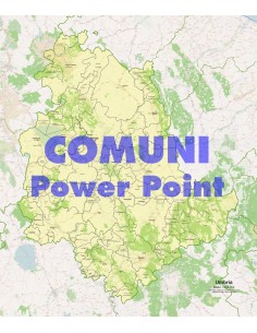 Mappa dei comuni dell'Umbria ppt
