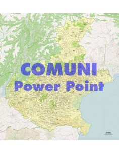 Mappa dei comuni del Veneto ppt