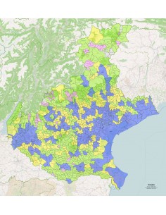 Mappa dei comuni del Veneto ppt 2
