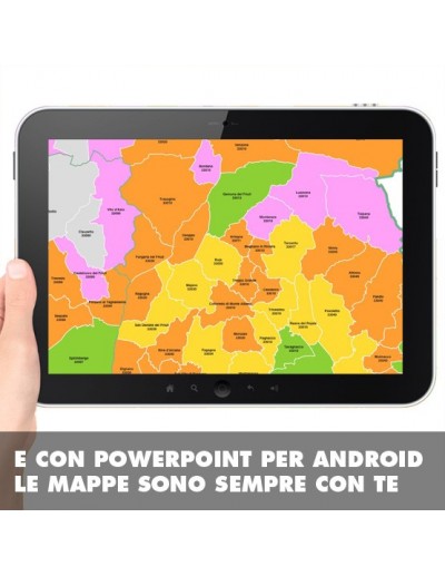 Mappa dei comuni e CAP del Friuli Venezia...