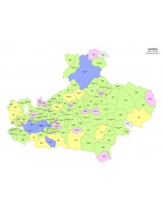 Mappa dei comuni e CAP della provincia di Avellino... 2