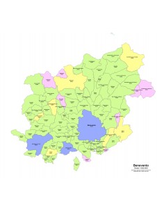 Mappa dei comuni e CAP della provincia di Benevento... 2