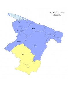 Mappa dei comuni e CAP della provincia di Barletta... 2