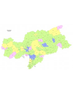 Mappa dei comuni e CAP della provincia di Bolzano/Bozen... 2