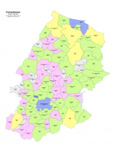 Mappa dei comuni e CAP della provincia di Campobasso... 2