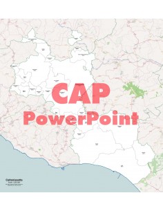 Mappa dei comuni e CAP della provincia di Caltanissetta...