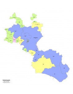 Mappa dei comuni e CAP della provincia di Caltanissetta... 2