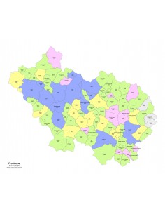 Mappa dei comuni e CAP della provincia di Frosinone... 2