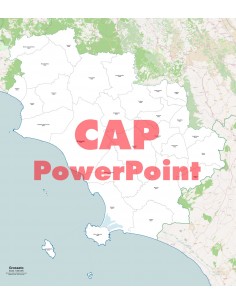 Mappa dei comuni e CAP della provincia di Grosseto...