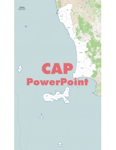 Mappa dei comuni e CAP della provincia di Livorno PowerPoint