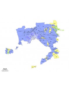 Mappa dei comuni e CAP della provincia di Napoli PowerPoint 2