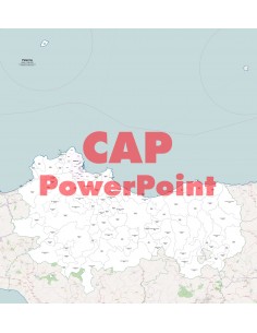 Mappa dei comuni e CAP della provincia di Palermo PowerPoint