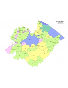 Mappa dei comuni e CAP della provincia di Pesaro Urbino... 2