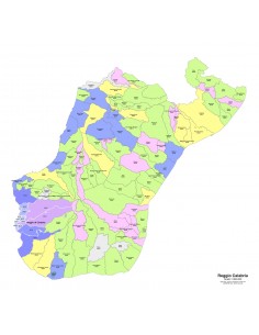 Mappa dei comuni e CAP della provincia di Reggio di... 2