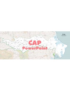 Mappa dei comuni e CAP della provincia di Rovigo PowerPoint