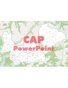 Mappa dei comuni e CAP della provincia di Sondrio PowerPoint