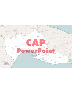 Mappa dei comuni e CAP della provincia di Taranto PowerPoint