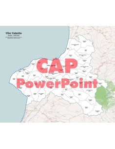 Mappa dei comuni e CAP della provincia di Vibo Valentia...