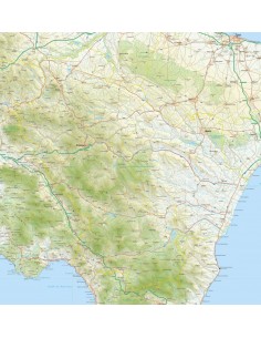 Mappa della Basilicata pdf scala 1:200.000 2