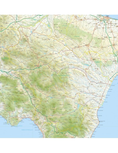 Mappa della Basilicata pdf scala 1:200.000