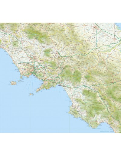 Mappa della Campania pdf scala 1:200.000