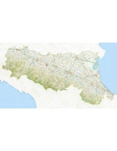Mappa dell'Emilia Romagna pdf scala 1:200.000