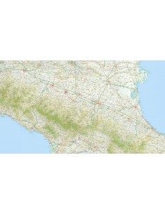Mappa dell'Emilia Romagna pdf scala 1:200.000 2