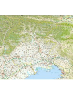 Mappa del Friuli Venezia Giulia pdf scala 1:200.000 2