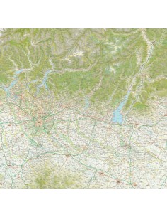 Mappa della Lombardia pdf scala 1:200.000 2