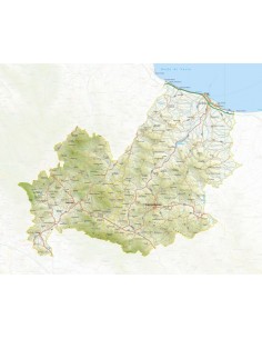 Mappa del Molise pdf scala 1:200.000