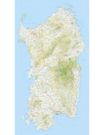 Mappa della Sardegna pdf scala 1:200.000