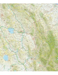 Mappa dell'Umbria pdf scala 1:200.000 2