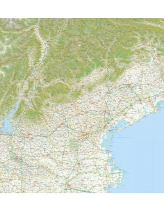 Mappa del Veneto pdf scala 1:200.000 2