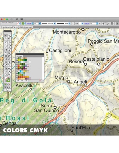 Mappa della provincia di Ancona pdf scala...