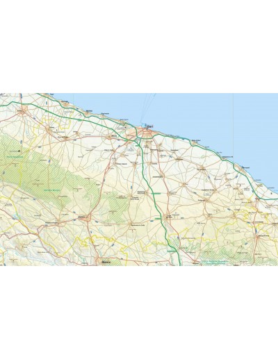 Mappa della provincia di Bari pdf scala 1:200.000