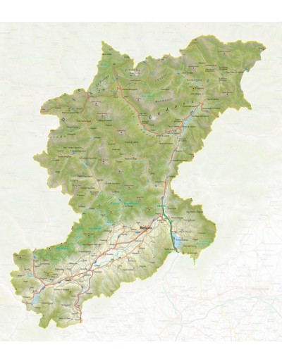 Mappa della provincia di Belluno pdf scala...