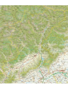 Mappa della provincia di Belluno pdf scala 1:200.000 2