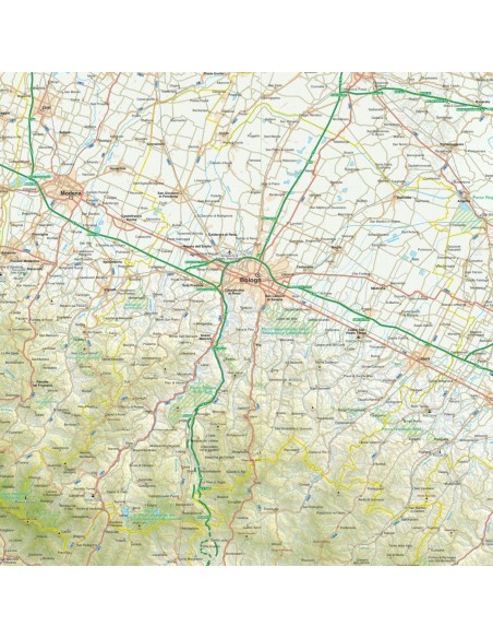 Mappa della provincia di Bologna pdf scala 1:200.000